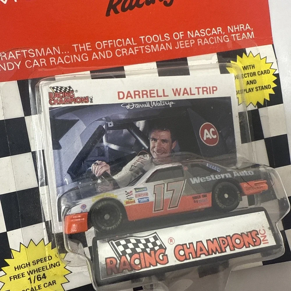 Racing Champions 1993 Edition Stock Car Darrell Waltrip Western Auto‎ #17 Car